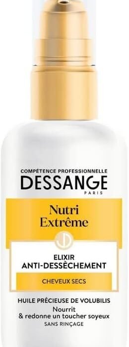 Dessange Nutri Extreme Leave-In Cream Oil 100 ml Pack of 3