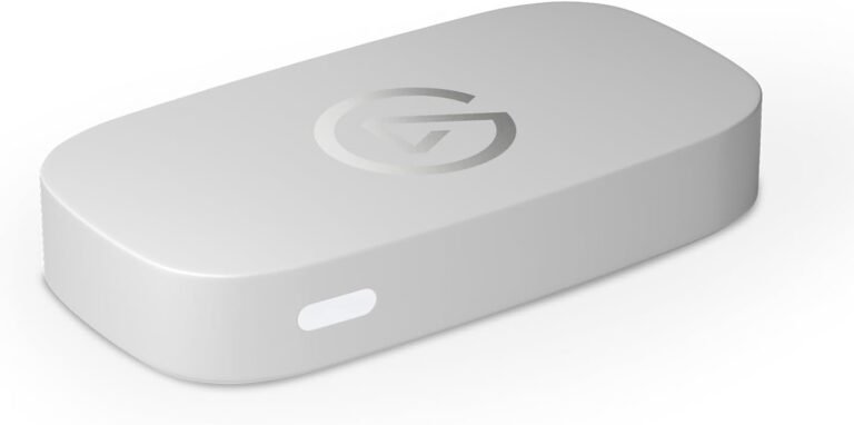 Elgato Game Capture Neo – Portable USB Capture Card, Pass-Through 4K60 HDR, 1080p60 Recording – For PS5|Xbox|Nintendo Switch 2|iPhone – OBS, QuickTime etc – Plug & Play, PC|Mac|iPad