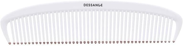 DESSANGE – Detangling Hair Comb – Antistatic – Copper Tip – All Hair Types – Gentle Detangling – Anti – Tight and Wide Teeth