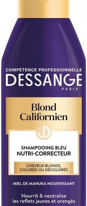 Dessange – Californian Blue Blonde Shampoo 250 ml – Pack of 3