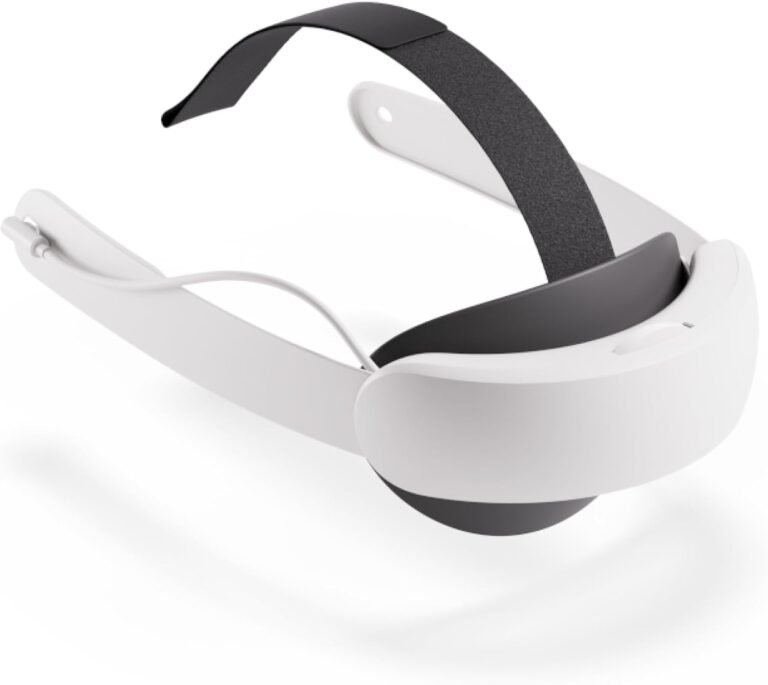 Sangle Élite Meta Quest avec Batterie — Compatible avec Meta Quest 3/3S — Jusqu’à 2 Heures de Jeu supplémentaires — Répartition du Poids et Confort Premium — Ajustable et Ergonomique