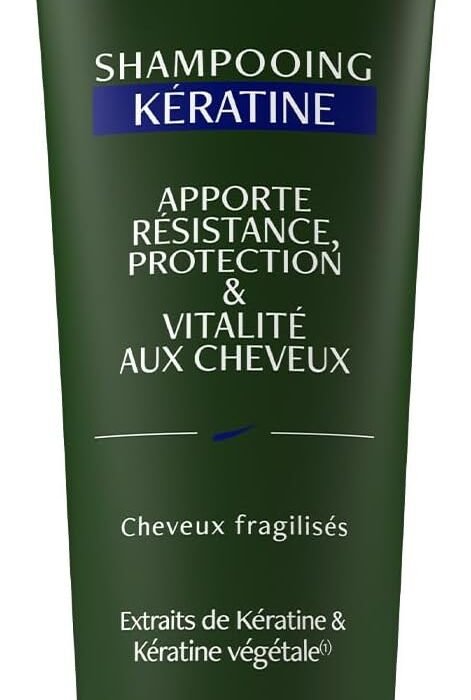 Luxéol – Keratin Shampoo – Provides Strength, Protection & Vitality to Hair – Enriched with Keratin and Vegetable Keratin (1) – Natural Origin Formula – Made in France – 200 ml