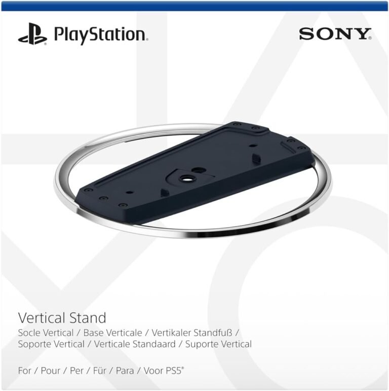 Sony, Support Vertical pour PS5, Édition Standard ou Numérique, Couleur : Noire