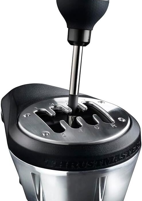 Thrustmaster TH8A Shifter Add-On – Levier de vitesse de haute précision avec technologie HEART HallEffect AccuRate pour PC, PS4, PS5, Xbox One et Xbox Series X|S