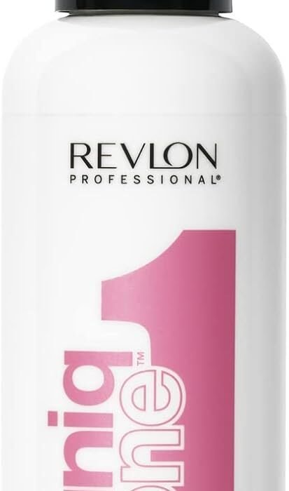 Revlon Professional UniqOne 10 in 1 Hair Mask Spray – Heat Protector for Hair – Rinse-Free Hair Care – Vegan Formula Hair Spray – All Hair Types – 150ml
