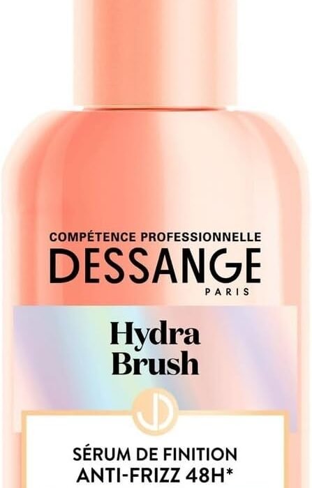 Dessange – Moisturising and Thermo-Protecting Hair Care, Anti-Frizz and Sublime Finish (100 ml) – Pack of 3