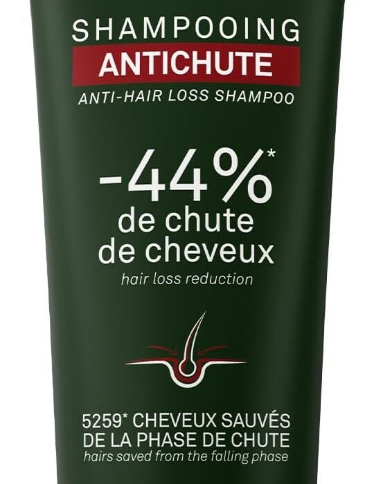 LUXÉOL – Shampooing Antichute – Volume & Brillance – Diminue La Chute De Cheveux – Soin Cheveux Enrichi En Extrait De Kératine – Fabriqué en Europe – 200ml
