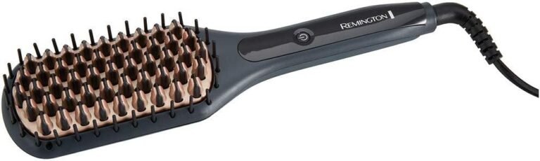 Dessange Remington CB7402DS Advanced Ceramic Anti-Static Heated Smoothing Brush, 3 Temperatures