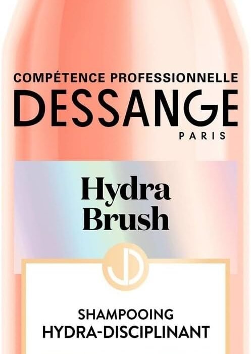Dessange – Moisturising and Smoothing Shampoo for Hair with Heats, Hyaluronic Acid (250 ml) – Pack of 3