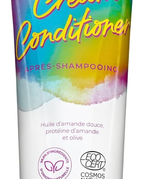 Les Secrets De Loly – Cream Conditioner – Après-Shampooing – Soin Cheveux Hydratant & Démêlant – 98,9% Naturel – 250ml