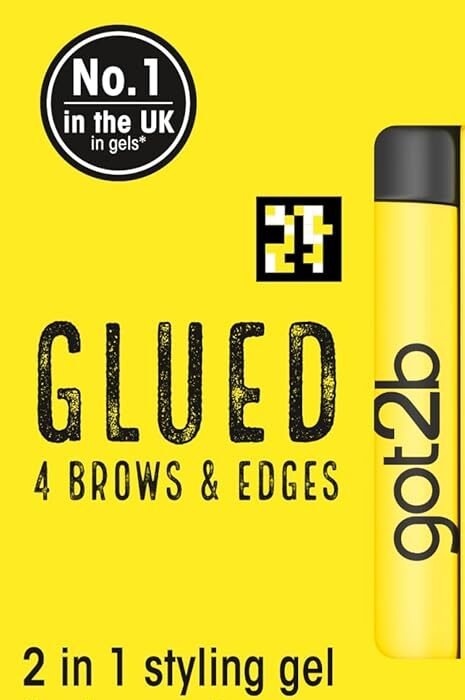 Schwarzkopf Got2B 2-in-1 Eyebrow Glue, 72 Hour Lasting, No White Residue, No Sticky Residue, Vegan, Silicone/Alcohol Free, 15 ml
