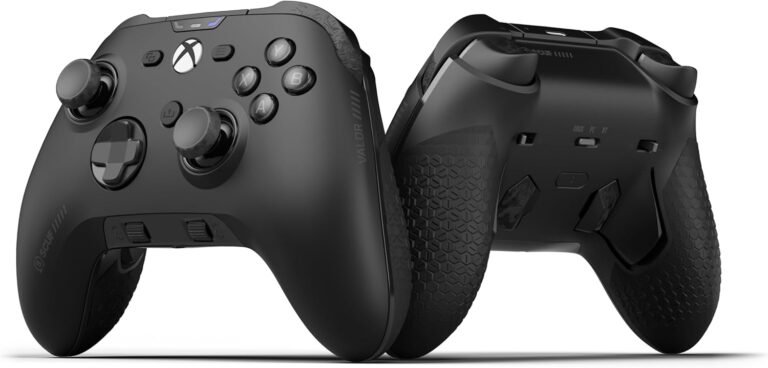 SCUF VALOR PRO Manette Sans Fil — Nouveaux Joysticks Endurance TMR, D’interrogation de 1 000 Hz, Bluetooth, Sans-fil Basse Latence, 17 Heures Batterie — Xbox Series X|S, Xbox One, PC – Noir