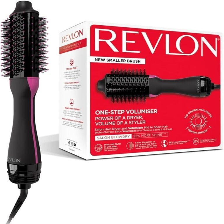 REVLON Salon One-Step Sèche-cheveux volumisant, cheveux mi-longs à courts, RVDR5282UKE