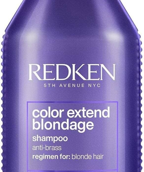 Redken | Violet Neutralizing Shampoo for Blonde Hair, Rich in Protein, Color Extend Blondage