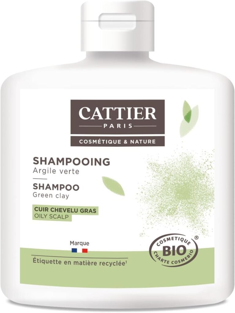 Cattier Greasy Scalp Shampoo Green Clay 250 ml
