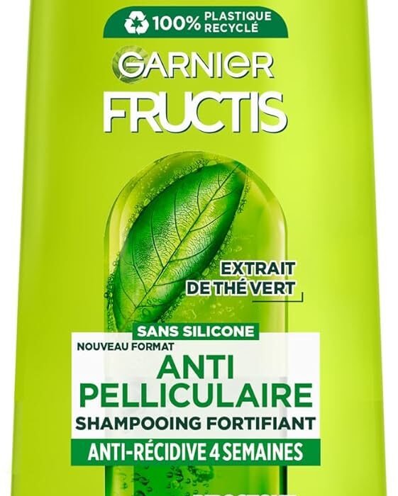 Garnier Fructis Anti-Dandruff Shampoo Green Tea 300 ml