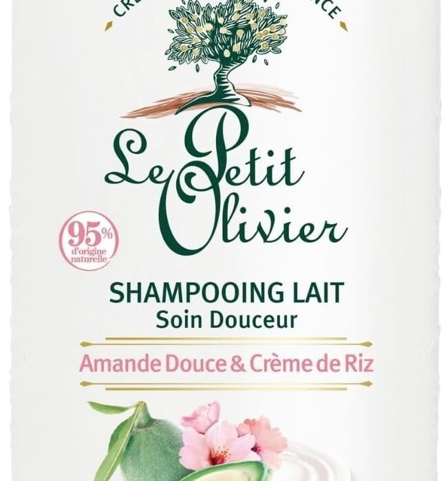 LE PETIT OLIVIER – Shampoo Sweet Almond Milk & Rice Cream for Normal Hair 250ml