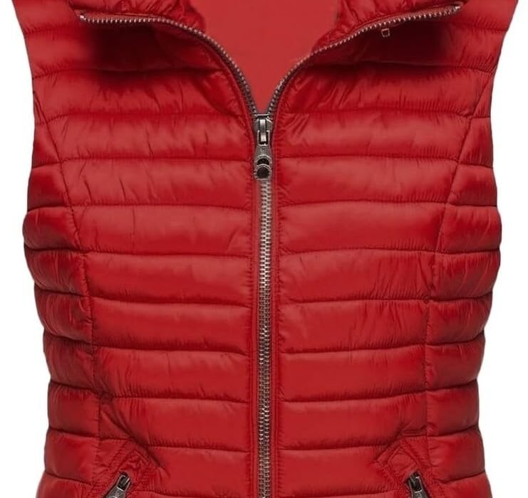 Women’s Sleeveless Down Jacket, Hooded Zip, Down Jacket, Sleeveless Vest, Women’s Short Quilted Jacket, Lightweight, Coat, Women’s Warm Winter Chic Jacket, Quilted Sleeveless Jacket, Fashion with
