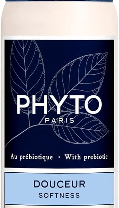 Phyto Paris – Douceur – Shampooing Sec 75ml – Tous Cheveux – Sans Eau – Nettoie – Volume – Matière – Usage fréquent – Cheveux doux – Cheveux propres