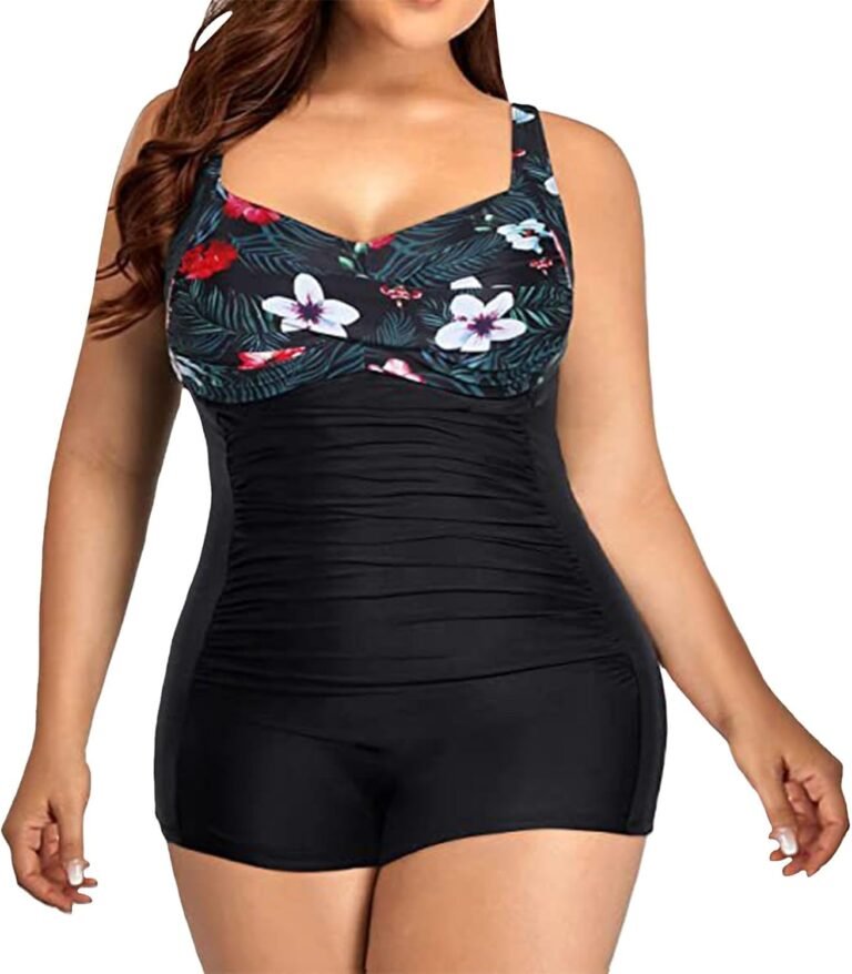 Gyaimxfu Maillot de bain pour femme – Élégant – Maillot de bain une pièce – Mode de plage – Monokini amincissant – Bikini de plage – Maillot de bain grande taille – Maillot de bain push-up, Pastèque