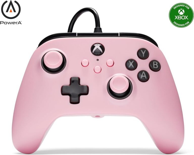 Wired Controller for Xbox Series X|S – Pink (Argos exclusive in UK)