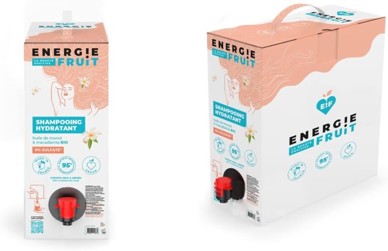 ENERGIE FRUIT – Mega Shampoo 10L – Moisturizing Shampoo Monoi Oil and Macadamia