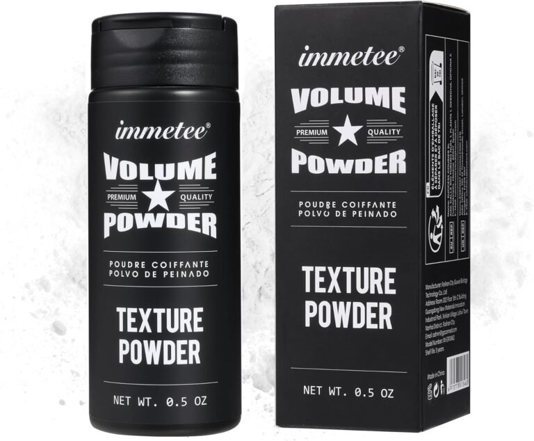 immetee Hair Volume Powder, Keep Hair Soft and Fluffy All Day, Powder to Lift Hair Roots, Volumizing and Texturizing Powder, 10 g (0.5 oz)