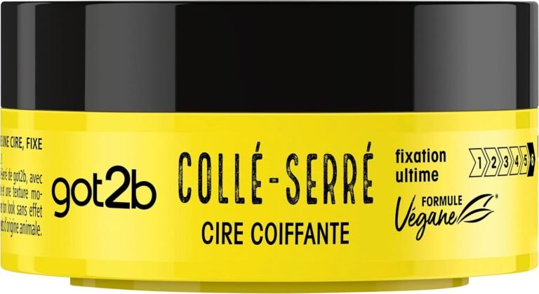 Schwarzkopf Got2B – Styling Wax for Hair – Ultimate Fixing – Tight Bonded – No Cardboard Effect – Use on Dry Hair – 75 ml Pot