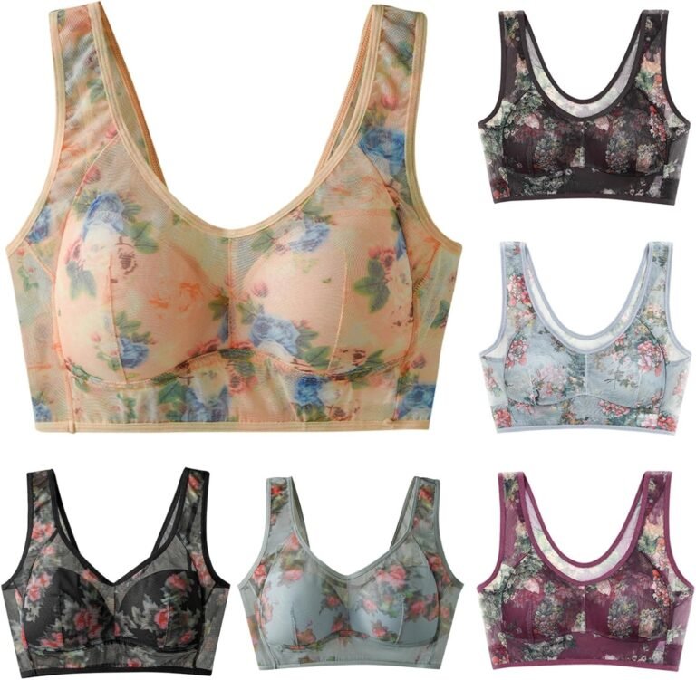 Soutien-Gorge Confort rafraîchissant en Dentelle de Soie glacée, Soutien-Gorge Confort en Soie glacée pour Femmes âgées, BrassièRe Mode Respirant