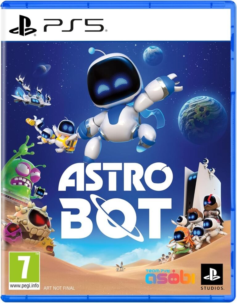 Sony, Astro Bot PS5, Jeu Plateforme-Aventure, Édition Standard, Version Physique avec CD, En Français, 1 joueur, PEGI 7, Pour PlayStation 5