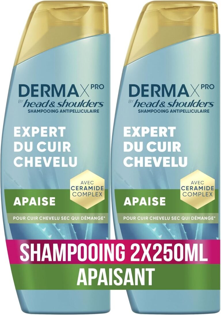 Head & Shoulders DermaXPro Soothes Anti-Dandruff Shampoo 2x250ml Aloe Vera Extract, Ceramide Complex, Soothes Itchy Dry Scalp, Helps Strengthen the Skin Barrier
