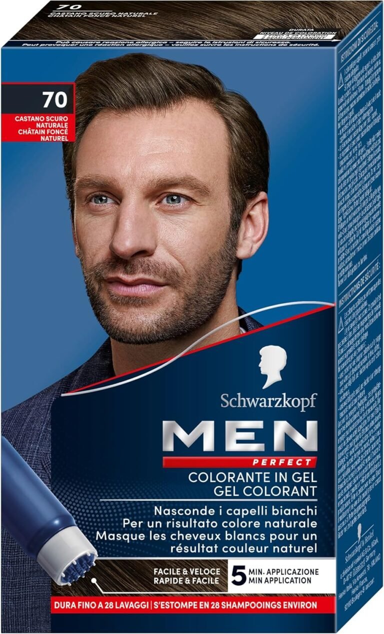 Schwarzkopf Color Men Perfect 70 Natural Dark Brown, Natural Dark Brown, 1 Count (Pack of 1)
