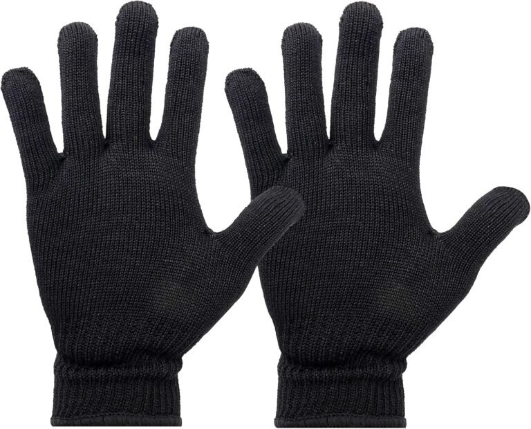 2pcs Heat Resistant Curling Iron Gloves Professional Heat Resistant Hair Styling Gloves Salon Thermal Gloves for Curling Iron Flat Iron Hair Tools
