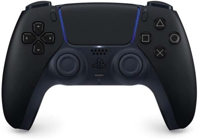 Sony, Manette PlayStation 5 officielle DualSense, Sans fil, Batterie rechargeable, Bluetooth, Compatible avec PS5 et PC, Couleur : Midnight Black