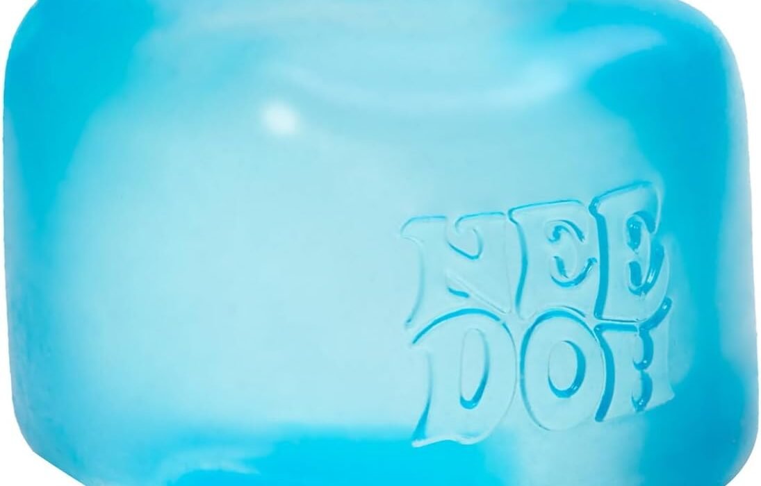 Schylling NeeDoh Nice Cube – Super Strong Squeeze Sensory Toy – 2.25 inch Cube