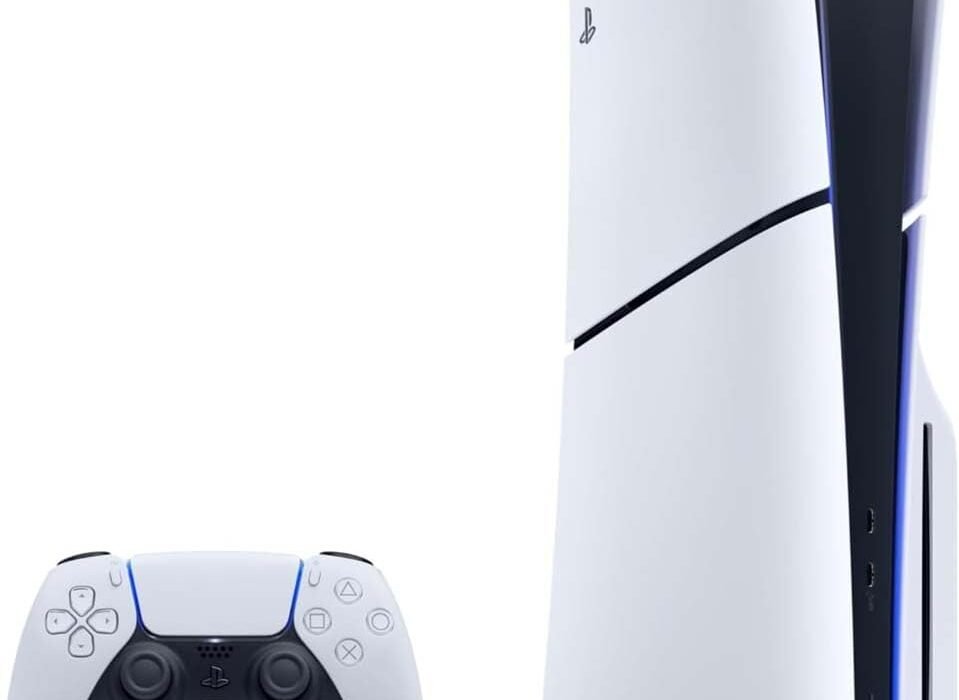 Playstation Sony, 5 Édition Standard, PS5 avec 1 Manette Sans Fil DualSense, Couleur : Blanche