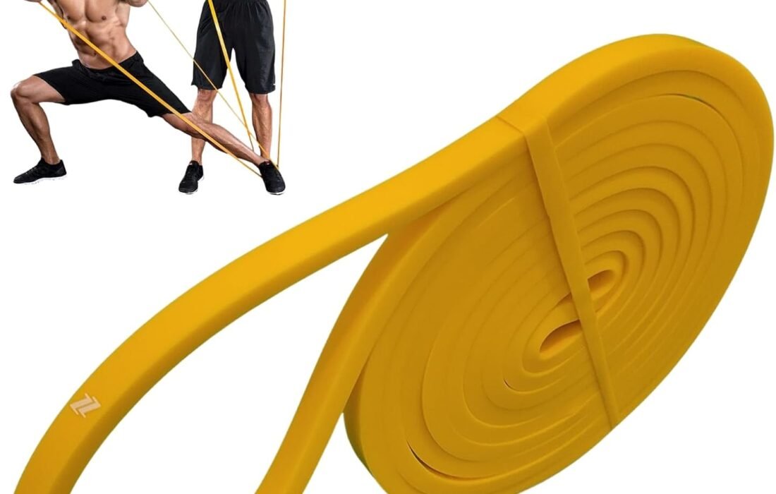 Bande Élastique Musculation et Fitness | avec 5 Niveaux de Force et Accessoires | Entraînement en Maison ou Professionnel en Salle de Sport