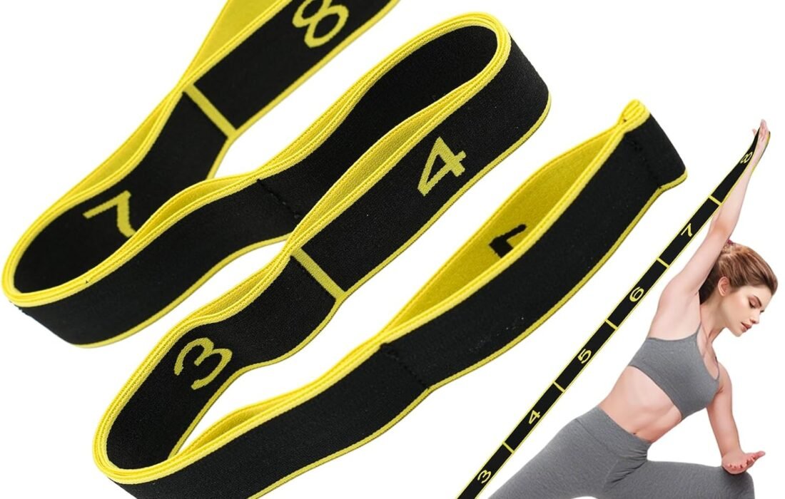 XIANGLONGY Elastic Bodybuilding, Elastic Sport 8 Levels of Strength Band, Elastic Sport Fitness Bodybuilding for Yoga Pilates