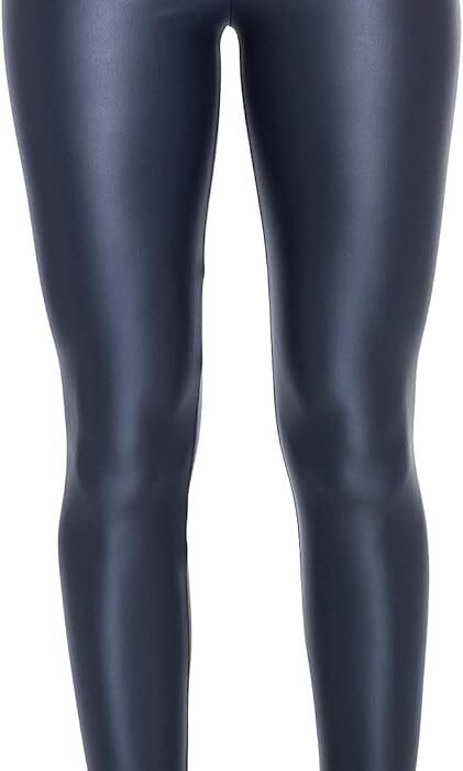 FUTURO FASHION – High Waisted Long Leggings – Sexy – Latex/Faux Leather/Shiny or Matte Wet Look