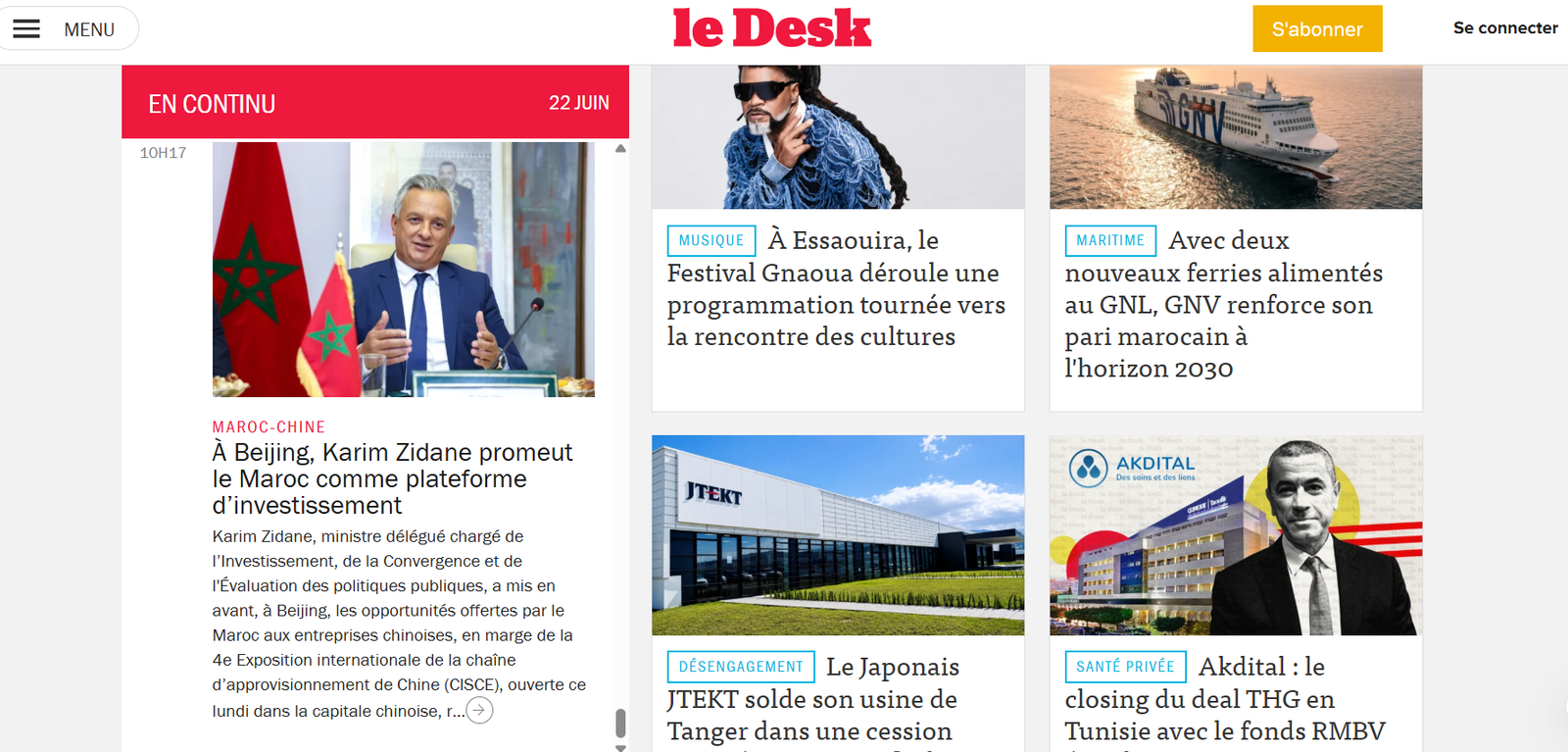 Le Desk