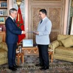 m.-bourita-recoit-le-conseiller-du-president-de-la-republique-de-roumanie,-porteur-dun-message-adresse-a-sm-le-roi